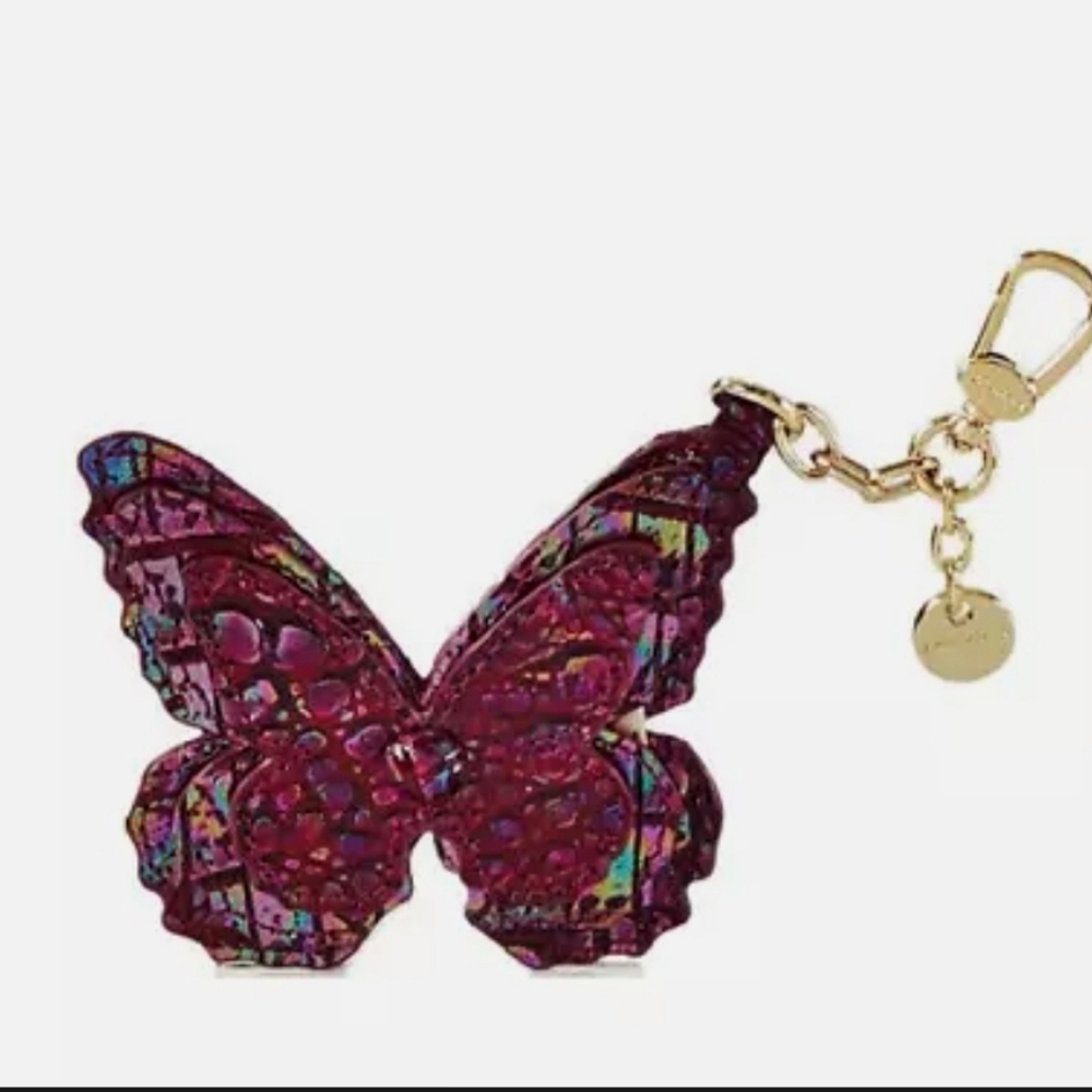 🦋▪️ Brahmin▪️ Butterfly Tassel Sangria Melbourne Genuine Leather
